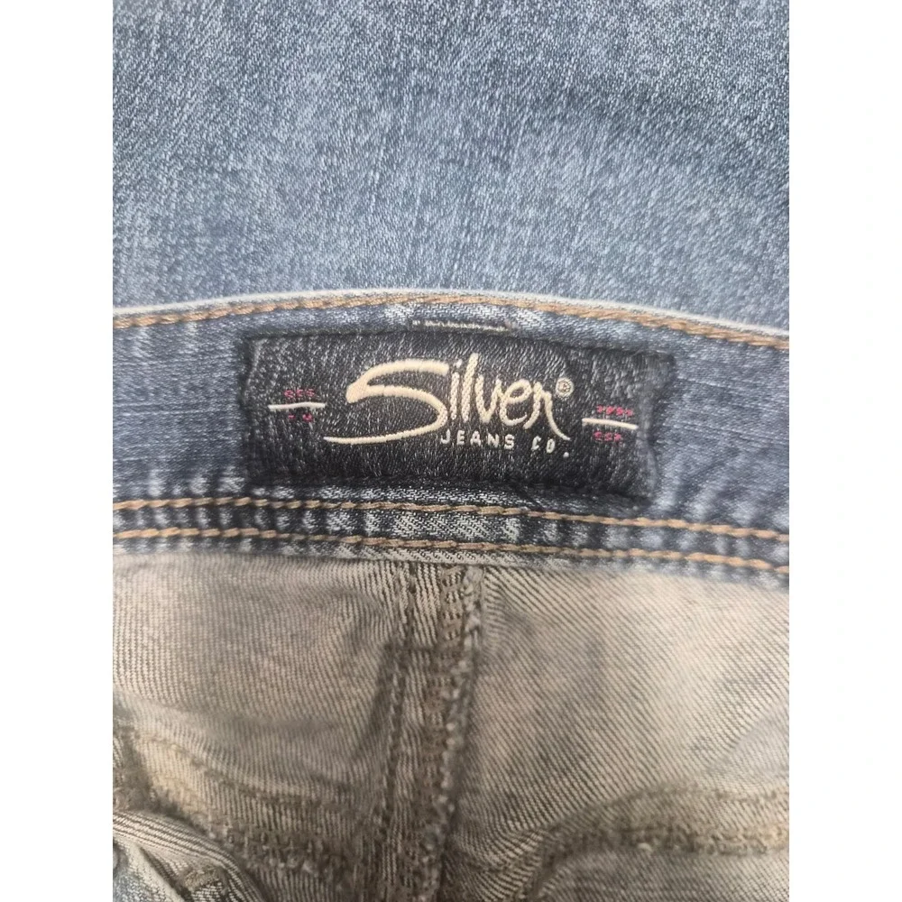 Silver Jeans Womens Craig 38x32 Blue